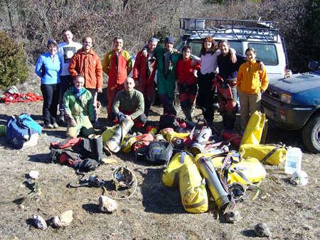 Equipo de Exploración en 2005