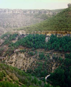 Panorámica del Valle del Jucar