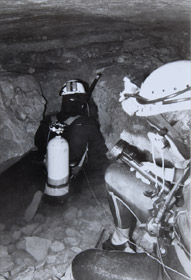 Primera exploración, G.E.T.  (foto A. Sánchez)