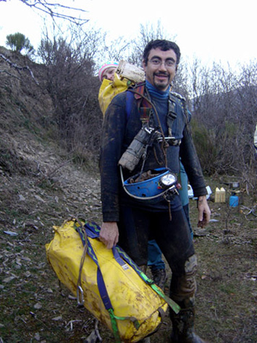 Llegada a la campa