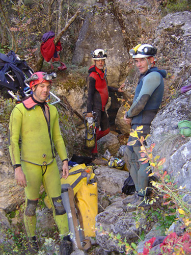 Saliendo de la cueva